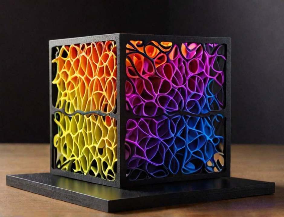 Многоцветная 3D печать